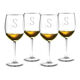 Monogrammed 19 oz. Classic Wine Glass Set of 4 Image 9 of 9